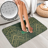 Mexico Football Bathroom Set Aztec Pattern Eagle - Wonder Print Shop