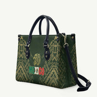 Mexico Football Leather Bag Aztec Pattern Eagle - Wonder Print Shop