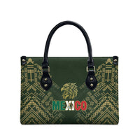 Mexico Football Leather Bag Aztec Pattern Eagle - Wonder Print Shop