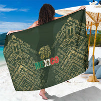 Mexico Football Sarong Aztec Pattern Eagle - Wonder Print Shop
