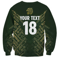 Custom Mexico Football Sweatshirt Aztec Pattern Eagle - Wonder Print Shop