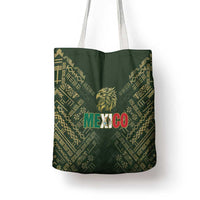 Mexico Football Tote Bag Aztec Pattern Eagle - Wonder Print Shop