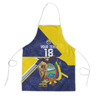 Ecuador Football Custom Apron Road To World Cup 2026 - Wonder Print Shop