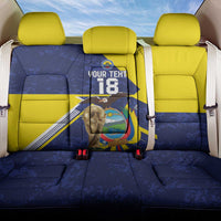 Ecuador Football Custom Back Car Seat Cover Road To World Cup 2026 - Wonder Print Shop