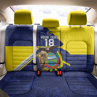 Ecuador Football Custom Back Car Seat Cover Road To World Cup 2026 - Wonder Print Shop