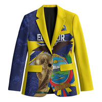 Ecuador Football Custom Blazer Road To World Cup 2026 - Wonder Print Shop