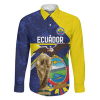 Ecuador Football Custom Family Matching Tank Maxi Dress and Hawaiian Shirt Road To World Cup 2026 - Wonder Print Shop