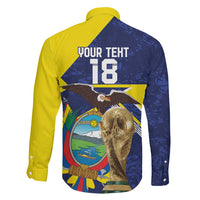 Ecuador Football Custom Family Matching Tank Maxi Dress and Hawaiian Shirt Road To World Cup 2026 - Wonder Print Shop