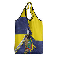 Ecuador Football Custom Grocery Bag Road To World Cup 2026 - Wonder Print Shop