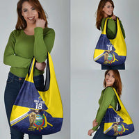 Ecuador Football Custom Grocery Bag Road To World Cup 2026 - Wonder Print Shop