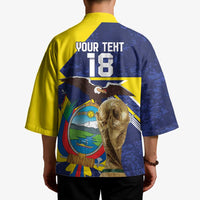 Ecuador Football Custom Kimono Road To World Cup 2026 - Wonder Print Shop