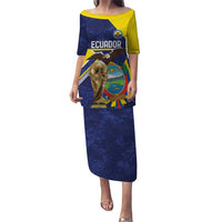 Ecuador Football Custom Puletasi Road To World Cup 2026 - Wonder Print Shop