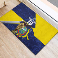 Ecuador Football Custom Rubber Doormat Road To World Cup 2026 - Wonder Print Shop
