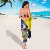 Ecuador Football Custom Sarong Road To World Cup 2026 - Wonder Print Shop