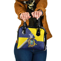 Ecuador Football Custom Shoulder Handbag Road To World Cup 2026 - Wonder Print Shop