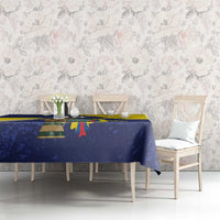 Ecuador Football Custom Tablecloth Road To World Cup 2026 - Wonder Print Shop