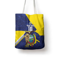 Ecuador Football Custom Tote Bag Road To World Cup 2026 - Wonder Print Shop