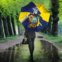 Ecuador Football Custom Umbrella Road To World Cup 2026 - Wonder Print Shop
