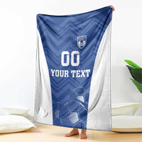 Custom Estonia Football Blanket Eesti Jalgpallikoondis