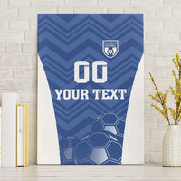 Custom Estonia Football Canvas Wall Art Eesti Jalgpallikoondis