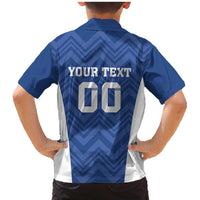 Custom Estonia Football Family Matching Mermaid Dress and Hawaiian Shirt Eesti Jalgpallikoondis