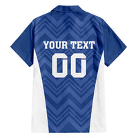 Custom Estonia Football Family Matching Short Sleeve Bodycon Dress and Hawaiian Shirt Eesti Jalgpallikoondis