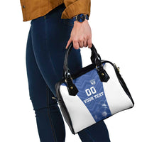 Custom Estonia Football Shoulder Handbag Eesti Jalgpallikoondis