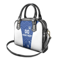 Custom Estonia Football Shoulder Handbag Eesti Jalgpallikoondis