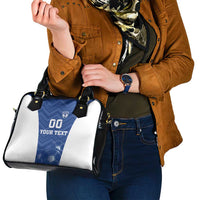 Custom Estonia Football Shoulder Handbag Eesti Jalgpallikoondis