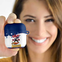 USA Ice Hockey Champions 2026 AirPods Case American Eagle Victory Hockey Pride