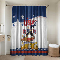 USA Ice Hockey Champions 2026 Bathroom Set American Eagle Victory Hockey Pride