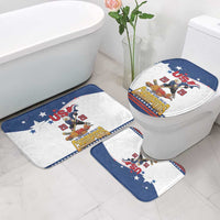 USA Ice Hockey Champions 2026 Bathroom Set American Eagle Victory Hockey Pride