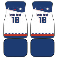 Custom USA Ice Hockey Champions 2026 Car Mats American Eagle Victory Hockey Pride