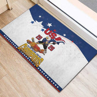 USA Ice Hockey Champions 2026 Rubber Doormat American Eagle Victory Hockey Pride