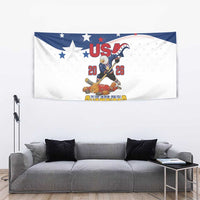 USA Ice Hockey Champions 2026 Tapestry American Eagle Victory Hockey Pride