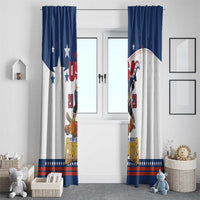 USA Ice Hockey Champions 2026 Window Curtain American Eagle Victory Hockey Pride