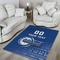 Custom Slovakia Volleyball Area Rug Come On Repre