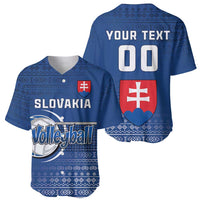 Custom Slovakia Volleyball Baseball Jersey Come On Repre