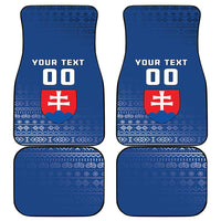 Custom Slovakia Volleyball Car Mats Come On Repre