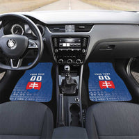 Custom Slovakia Volleyball Car Mats Come On Repre