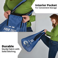 Custom Slovakia Volleyball Grocery Bag Come On Repre