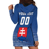 Custom Slovakia Volleyball Hoodie Dress Come On Repre