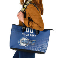 Custom Slovakia Volleyball Leather Tote Bag Come On Repre