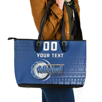 Custom Slovakia Volleyball Leather Tote Bag Come On Repre