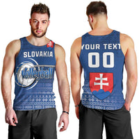 Custom Slovakia Volleyball Men Tank Top Come On Repre