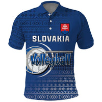 Custom Slovakia Volleyball Polo Shirt Come On Repre