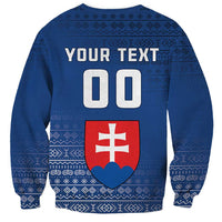 Custom Slovakia Volleyball Sweatshirt Come On Repre