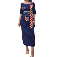 Custom Croatia Volleyball Puletasi Go Champions Sahovnica