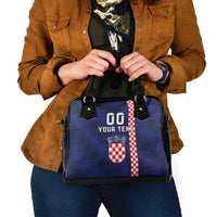 Custom Croatia Volleyball Shoulder Handbag Go Champions Sahovnica