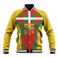 Basque Country Baseball Jacket Zazpiak Bat Flag Style